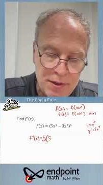 The Chain Rule: The inside and outside functions