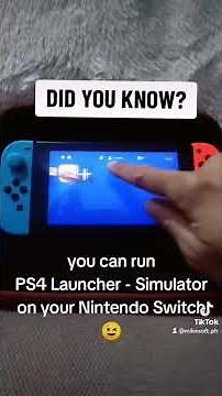 PS4 Launcher - Simulator on Nintendo Switch
