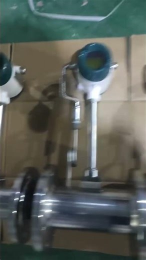 Steam flow measurement vortex flow meter