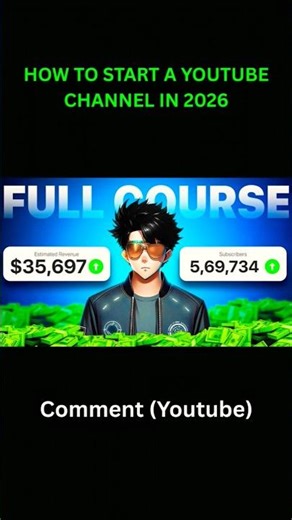 How To Start A YouTube🚀 Channel In 2025 | FULL COURSE#youtube #algrowediting