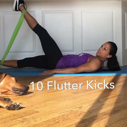 Ab Workout With Resistance Bands