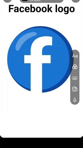 tutorial for Facebook logo#shots