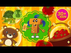 Let’s Find T-Monster | 30 minutes Loop #abcmonsters #toddlerlearning #alphabetsongs