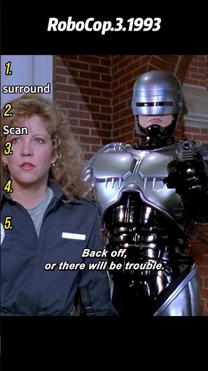 RoboCop 3 (1993) | Lewis Is Shot While Protecting Civilians