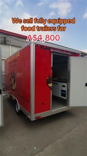Affordable Customized Food Trailers for Sale