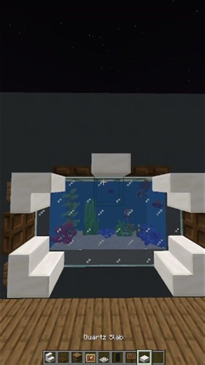 Minecraft Fish Aquarium 💀 #minecraft