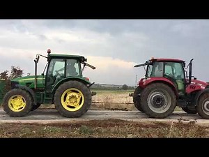 john Deere 5105M - Case Farmall 95 C