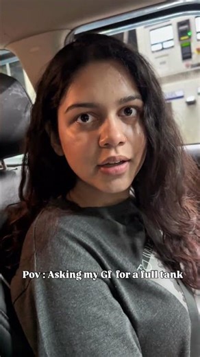 Asking my gf for a full tank ☺️