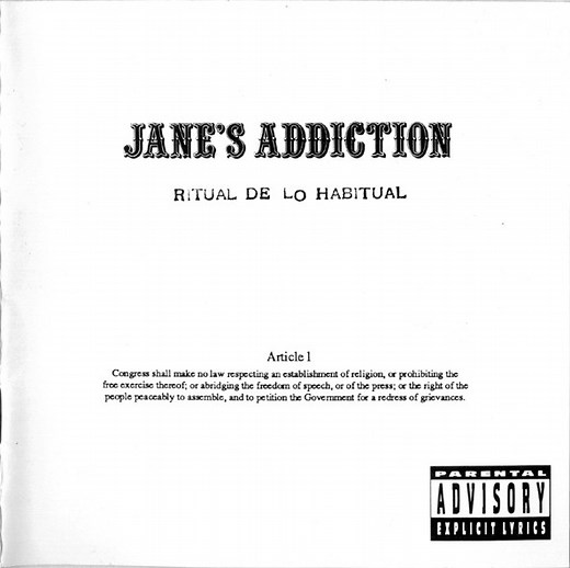 Jane's Addiction - Ritual De Lo Habitual
