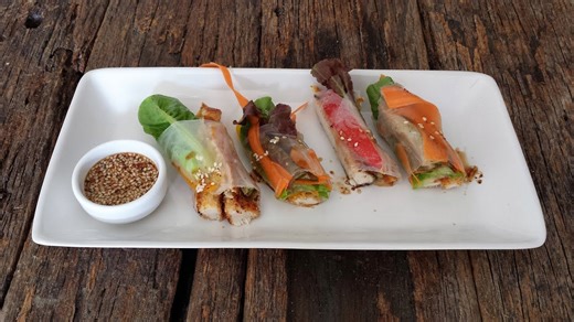 Vietnamese Fresh Spring Rolls with Easy Dipping Sauce | Healthy & Delicious Recipe