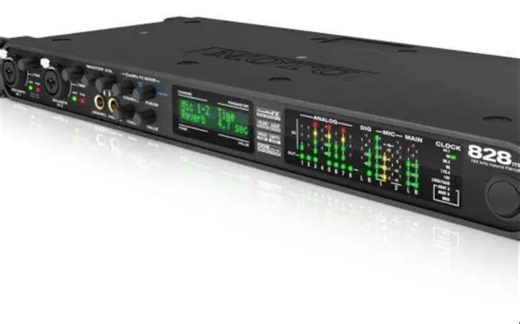 马头(MOTU) 828MK3 Hybrid 安装下载驱动以及au录音设置