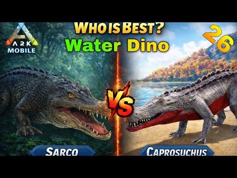 Taming Kaprosuchus and Sarco in ARK Mobile! | ARK ULTIMATE MOBILE EDITION GAMEPLAY 26