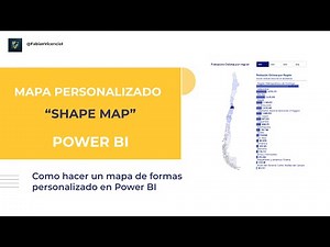 Como Hacer un mapa de formas personalizado en Power BI