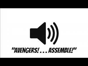 "Avengers! . . . Assemble!" Endgame Sound Effect - [Free Download] [HD]