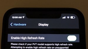 First live shot of 5G Apple iPhone 12 Pro Max shows Apple testing 120Hz refresh rate (VIDEO)