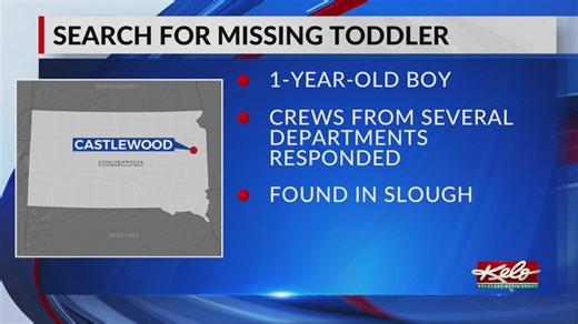 Missing Castlewood toddler found dead