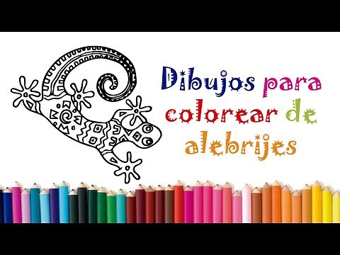 Dibujos para colorear de alebrijes http://www.amo-alebrijes.com/