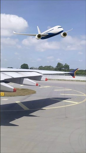 Amazing Take Off Scene at Singapore Airport | Stunning Aircraft Departure #singaporeairport