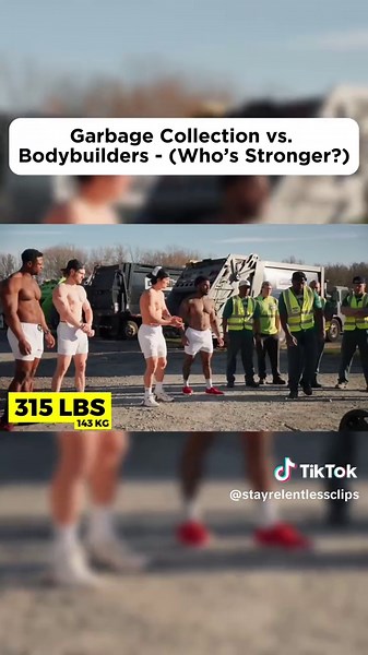 Garbage Man vs. Bodybuilders: Who's Stronger?