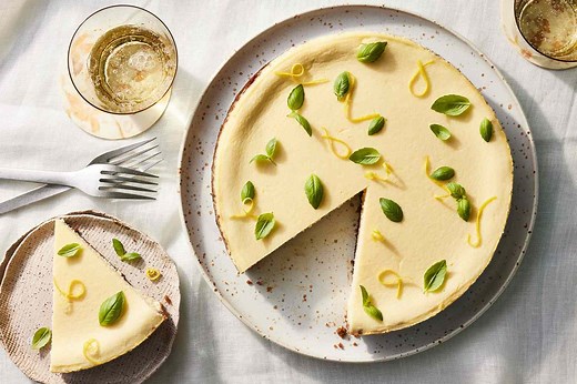 Limoncello-Ricotta Cheesecake