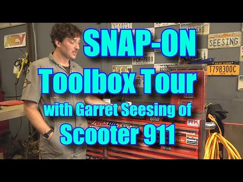 All the Tools in a Master Automotive Technician's Snap-On Box