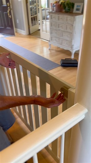 135K views · 367 reactions | Call 1-866-950-4283 and have your custom wood safety gate in just a few weeks! #SafetyGates #CustomGates #BabyGate #PetGate #ElderlyGates #AginginPlace #HomeGateOptions #HomeSafety #RemovableGate #HandmadeGates #PaintedGates #HomeBarrierGates #SafeHome #ElderlyCare | Gatekeepers Custom Safety Gates | Facebook