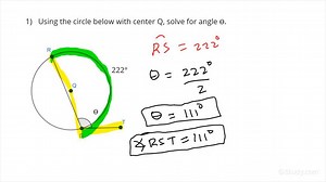 Using the Inscribed Angle Theorem with Chords & Tangents of a Circle | Geometry | Study.com