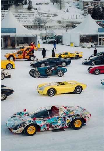 International Concours d'Elegance St. Moritz #theicestmoritz #stmoritz #classiccar #swissalps