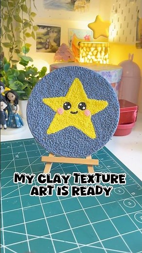 Unique Clay Texture Art | Handmade Clay Art Tutorial for Beginners | Satisfying DIY Craft Ideas#diy