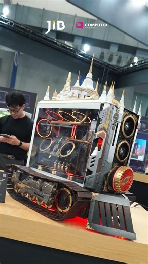 Temples can be PC cases too❗ A look at the Thai-made custom PC build that won 1st place at Comput...