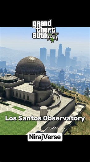 GTA 5 vs Real Life Locations 🤯 | Los Santos Compared to Los Angeles #shortstory