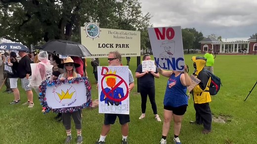 215K views · 3.1K reactions | Some Lake Area residents were in Lake Charles' Lock Park today as part of the national 'No Kings' demonstrations. Tune into 7News Nightcast for more on this story. | KPLC 7 News | Facebook