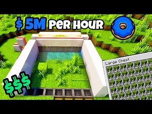 This Farm Makes Easy Millions on Donut SMP! ($5M+ an hour!)