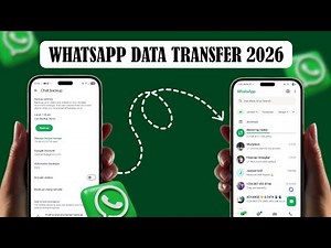 The Easiest WayTo Transfer WhatsApp Chats from iPhone to Android. (2026)