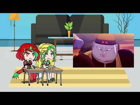 Pyra and Mythra reacts to android saga part 2