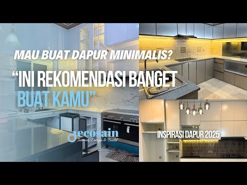 Inspirasi Desain Dapur Bergaya Minimalis!