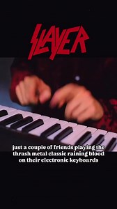 Slayer played by a couple of nerds. It's certainly pretty interesting! | Distortion Overload