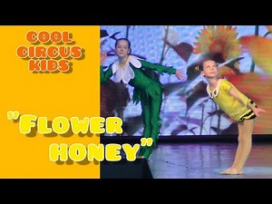 "Merry Circus" - Acrobatic dance (duets) - "Flower honey".