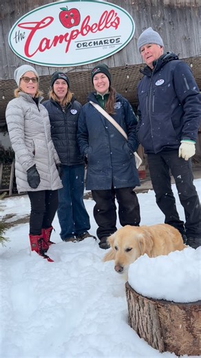 Winter & Spring Hours 2026 On February 5, we will open four days a week: 🍎 Thursday, Friday, Saturday & Sunday 🍎10am - 3pm Stay tuned for some fun outdoor experiences we are planning… #pecnorth #visitthecounty #princeedwardcounty #quinteandthecounty Isn’t Josie so cute? ❤️ | Campbell's Orchards