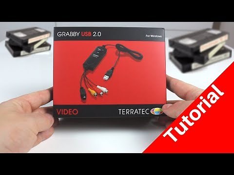 How can I digitize VHS tapes? Terratec Video Grabber