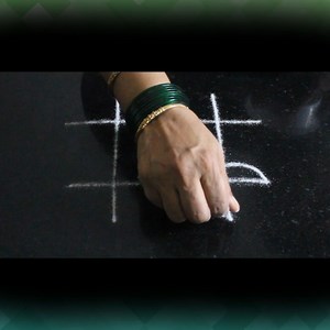 Traditional art and craft video #flowers #garland #easyart #rangolidesigns | Rangoli sans dots