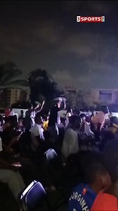 Excited reactions following the introductions of Andre Ayew and Iñaki Williams from the bench. #AFCON2023 | Connect 97.1FM