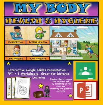 My Body: Health & Hygiene Powerpoint   Worksheets. Keeping Healthy and Clean