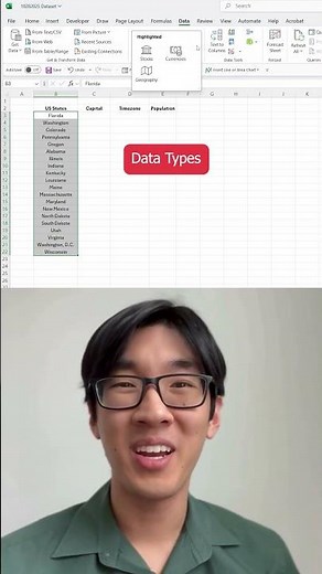 How to Automatically Pull City Data in Excel with Data Types