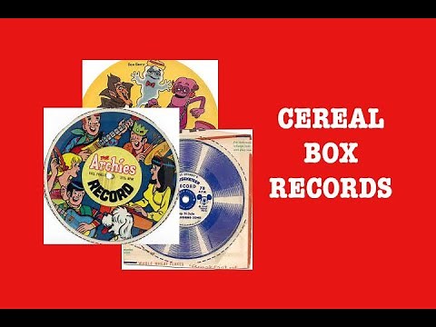 RECORDS ON CEREAL BOXES??