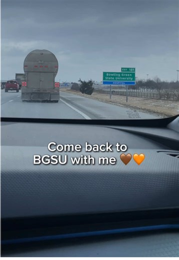 The month we had off for Christmas break went by so fast, but here’s to a great spring semester! 🥂 #bgsu #college #comewithme #spendthedaywithme #fyp