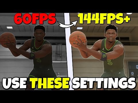 Best Graphics Settings for NBA 2K25 (FIX LAG AND STUTTERING)