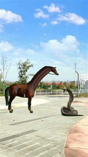 The python provokes the war horse. The Year of the Snake has passed and the Year of the Horse ha