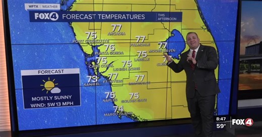 FORECAST: Warm and sunny weekend, plus a rain chance tonight