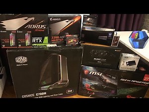 Сборка Моего Игрового ПК в корпусе Cooler Master C700M / 4K